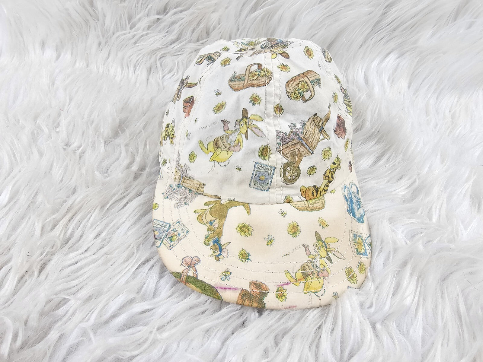 Vintage Tigger Winnie The Pooh Disney Store Stretchy Hat Cap - One Size Adult