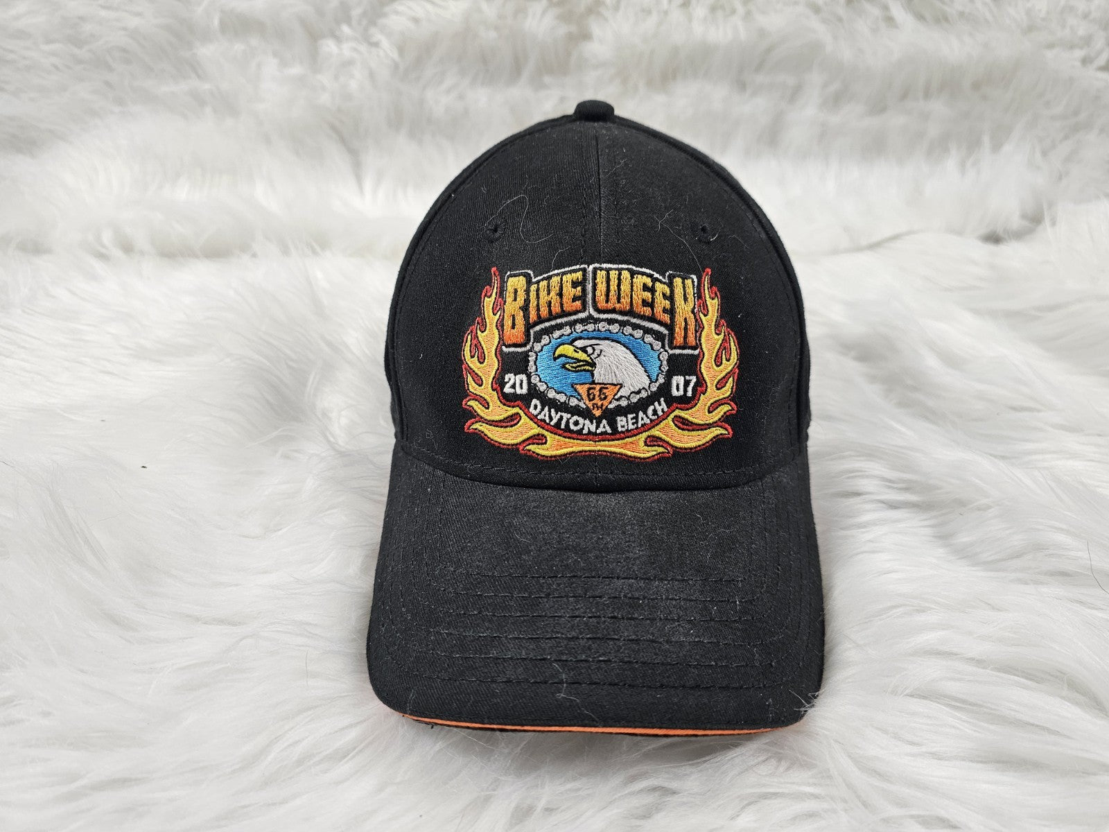 2007 Fire Eagle 66 Daytona Beach Florida Bike Week Adjustable Black Hat
