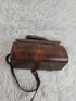 Vintage JHC Christian Charles Rare Brown Leather Attache Coach Messenger Bag