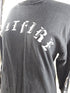 Vintage Spitfire T-Shirt Mens Medium Black White Wheels Real Skater Thrasher