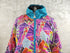 1990s - Reverseable Casual Isle Funky Colorful Windbreaker Jacket, Large