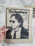 1980 - The John Lennon Story The Beatles Shot Assassination Newspaper Dec. 9, 1980