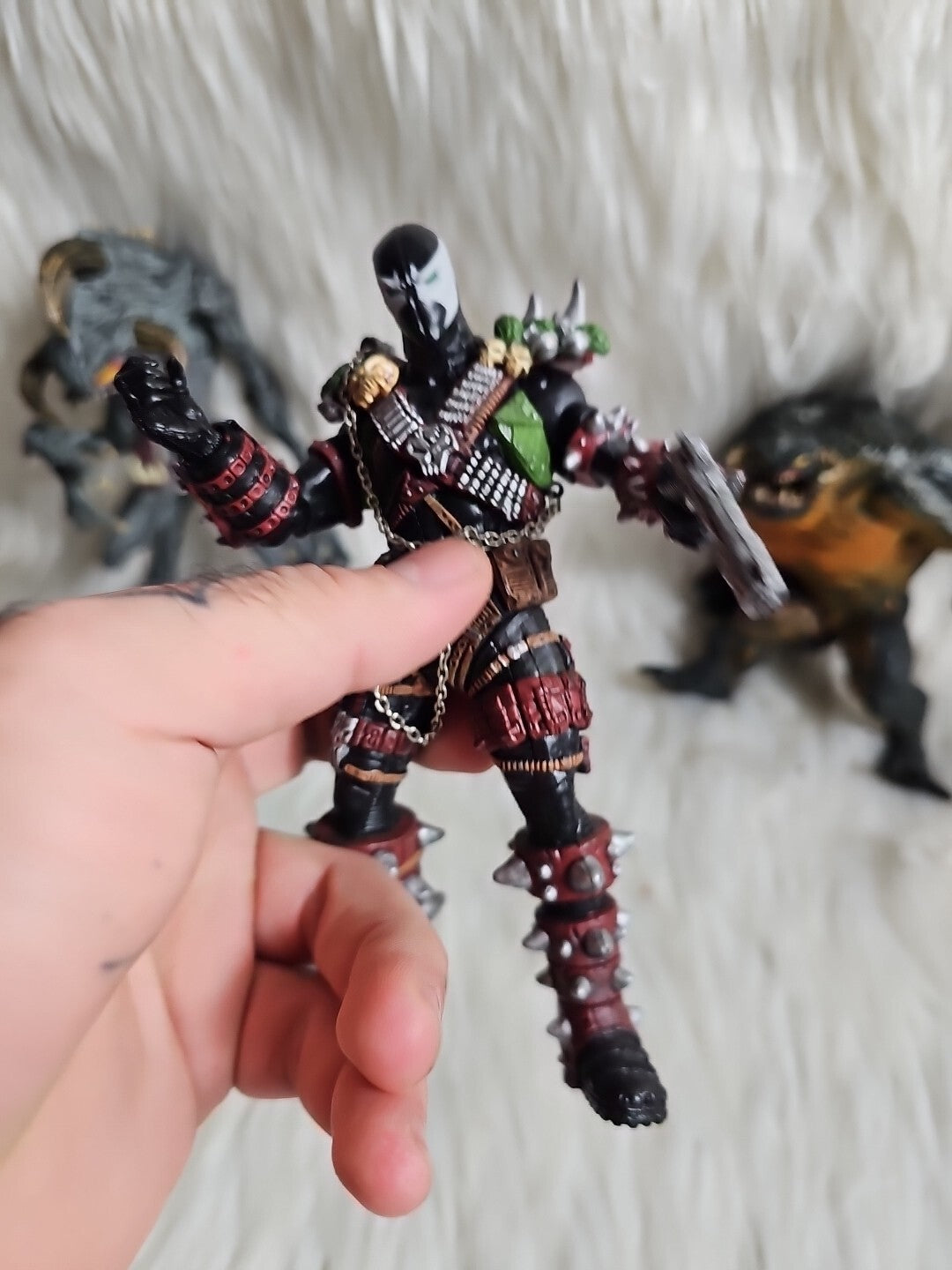 3 Vintage McFarlane - Spawn - Violator Deluxe - Tremor - Action Figures - 1997.