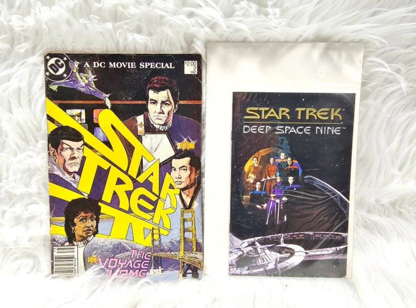 1987 - 3 vintage Star Trek Movie Special Iv The Voyage Home #2 Dc Comics