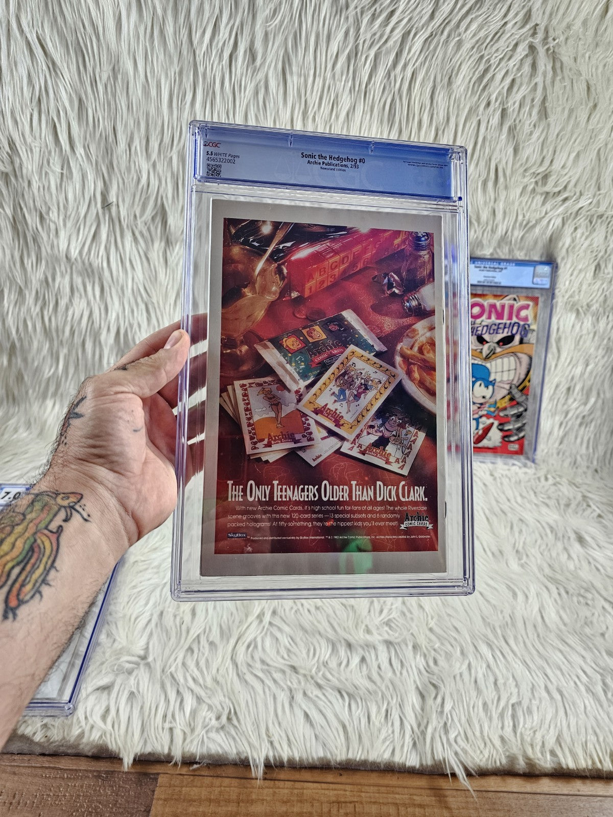 1993 - Archie Comics: Sonic the Hedgehog 0, 1, and 25 CGC Grading