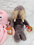 Vintage - Beanie Babies Collection: Inky The Octopus, Jolly The Walres And Claude The Crab w/Errors