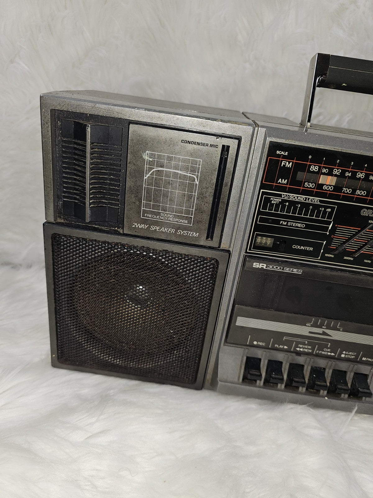 Sears SR 3000 Series Model 564.21932450 Boombox Cassette AM/FM Stereo