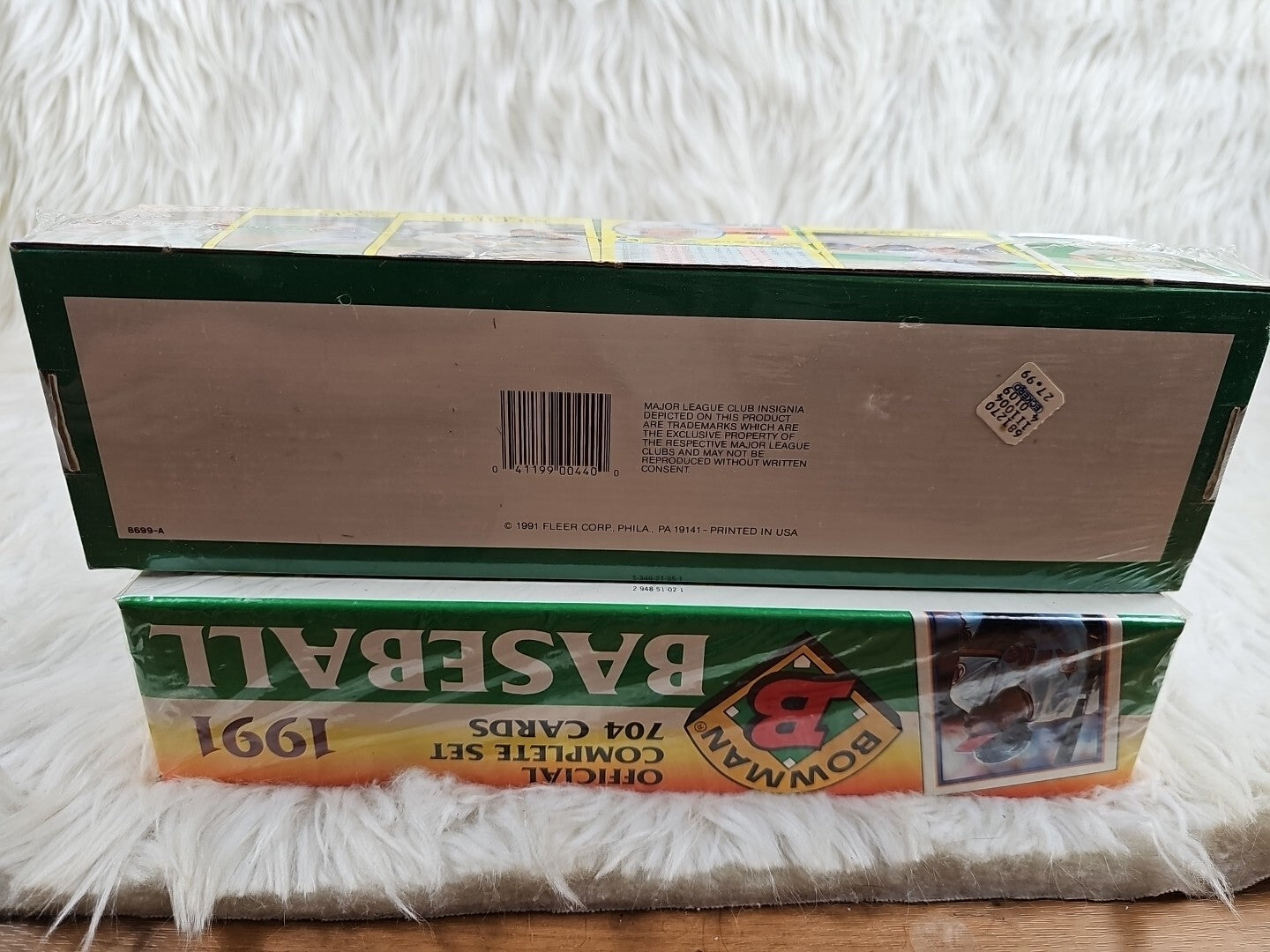 1991 - Fleer + Topps Baseball Card Set Cards & Stickers Cards