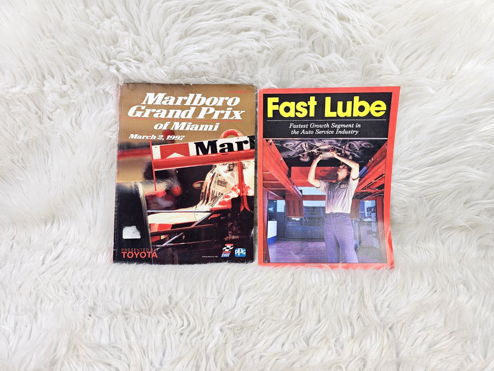 1997 - Marlboro Grand Prix Of Miami Cart/Indycar Racing Program And Fast Lube Mag