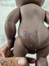 1991 - Cabbage Patch Kids DOLL Bath Time, Purple Signature Hard Mold