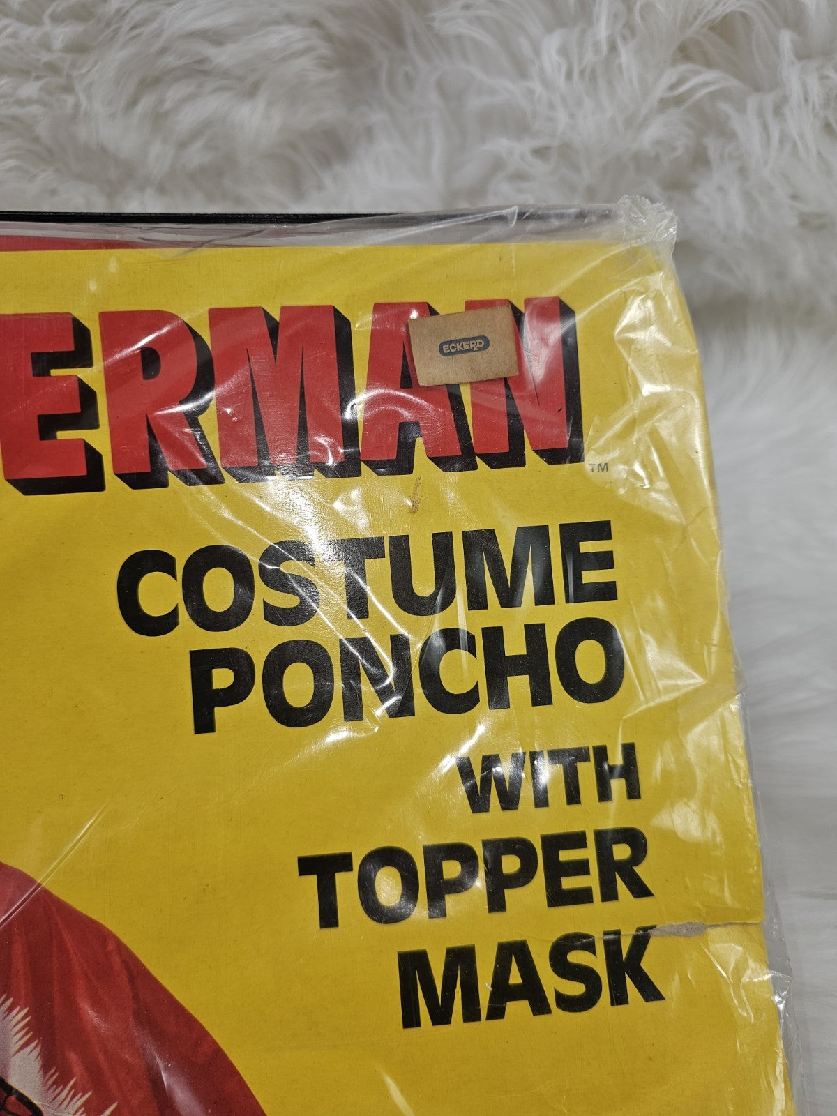 1986 - Ben Cooper Spider-Man Costume & Mask Halloween Marvel Super Hero