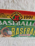 1991 - Fleer + Topps Baseball Card Set Cards & Stickers Cards