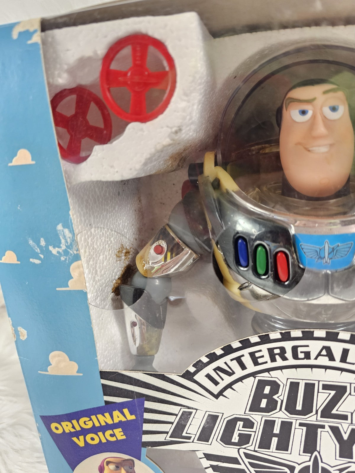 1995 - Disney: Toy Story CHROME INTERGALACTIC BUZZ Lightyear