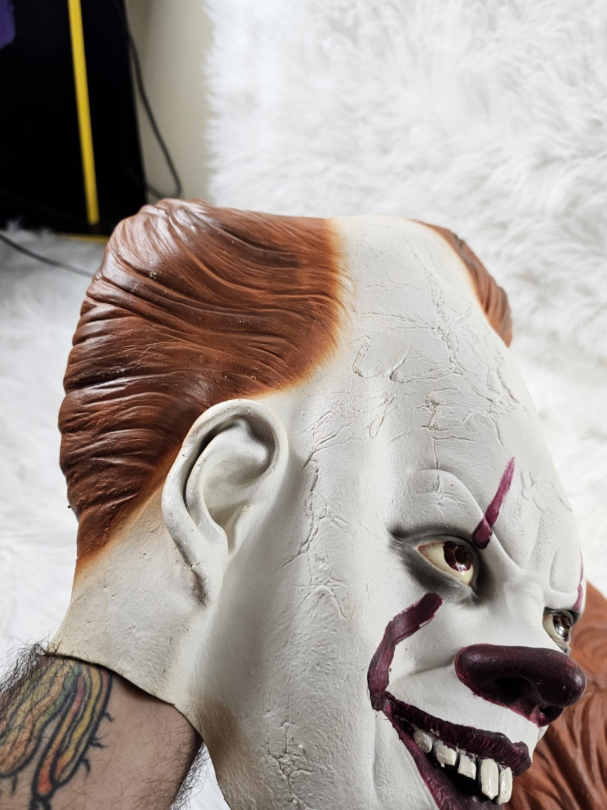 Pennywise Mask IT Adult Standard Latex Collector Halloween Trick Treat Studios