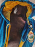 Vintage Rare IFBB Sheru Classics Jacket Mens India Small Track Fitness Blue