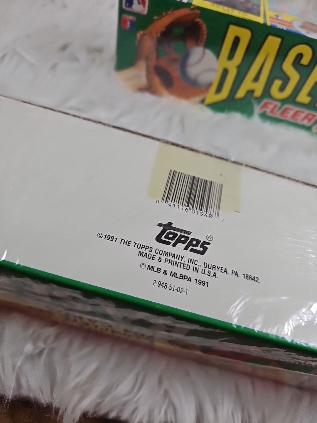 1991 - Fleer + Topps Baseball Card Set Cards & Stickers Cards