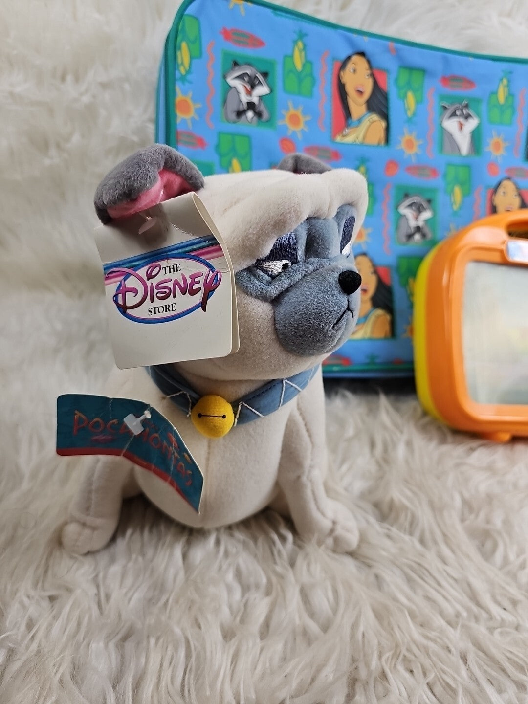 1990s - Disney Pocahontas Bundle: Suitcase, Plush, and Working Music Box