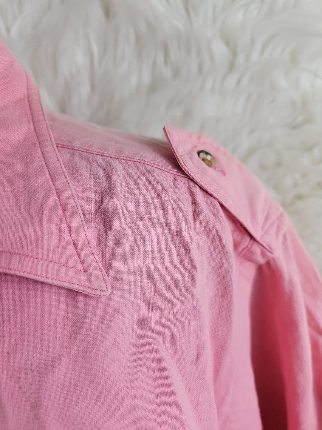 1990s - Flying Scottsman Polo Shirt Mens Size Large Pink  USA Made Duck Mallard