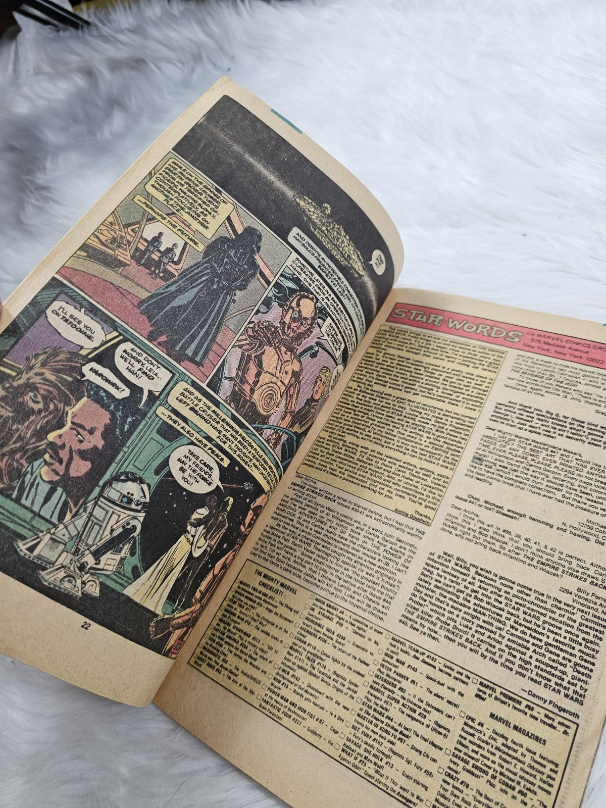 1980 - STAR WARS #44 Newsstand Marvel Comics the Empire Strikes Back Finale