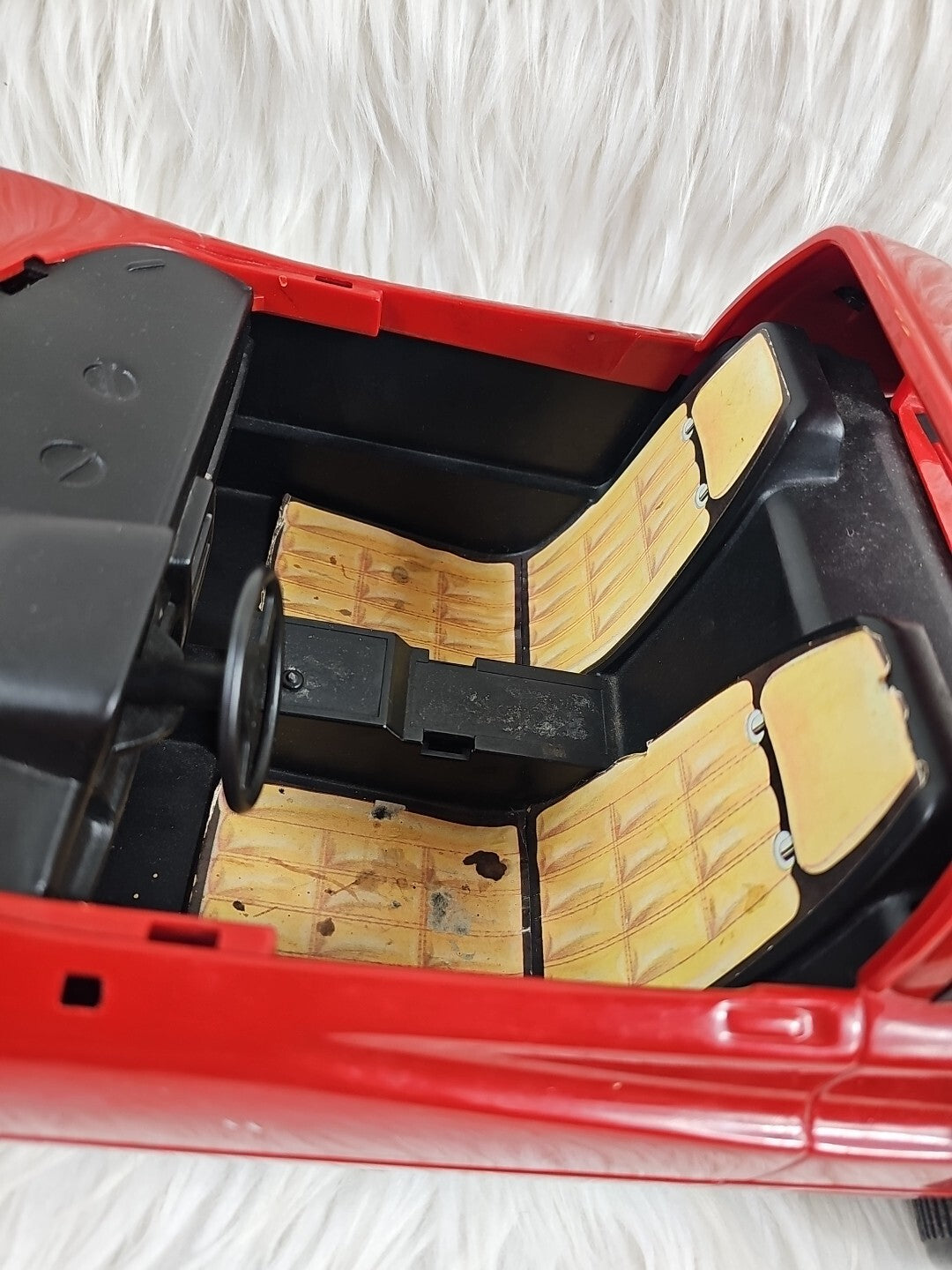 1986 -  Mattel: Red Hot Barbie Red Ferrari Convertible #3136, 21 in