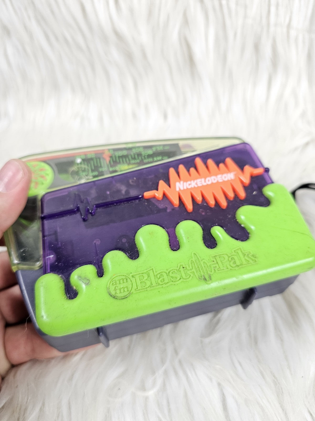 1990s - Super Rare Vintage  Nickelodeon Blast Pak Cassette Player