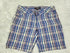Y2K - GUESS Striped Shorts Women's Blue W26 Discontinued