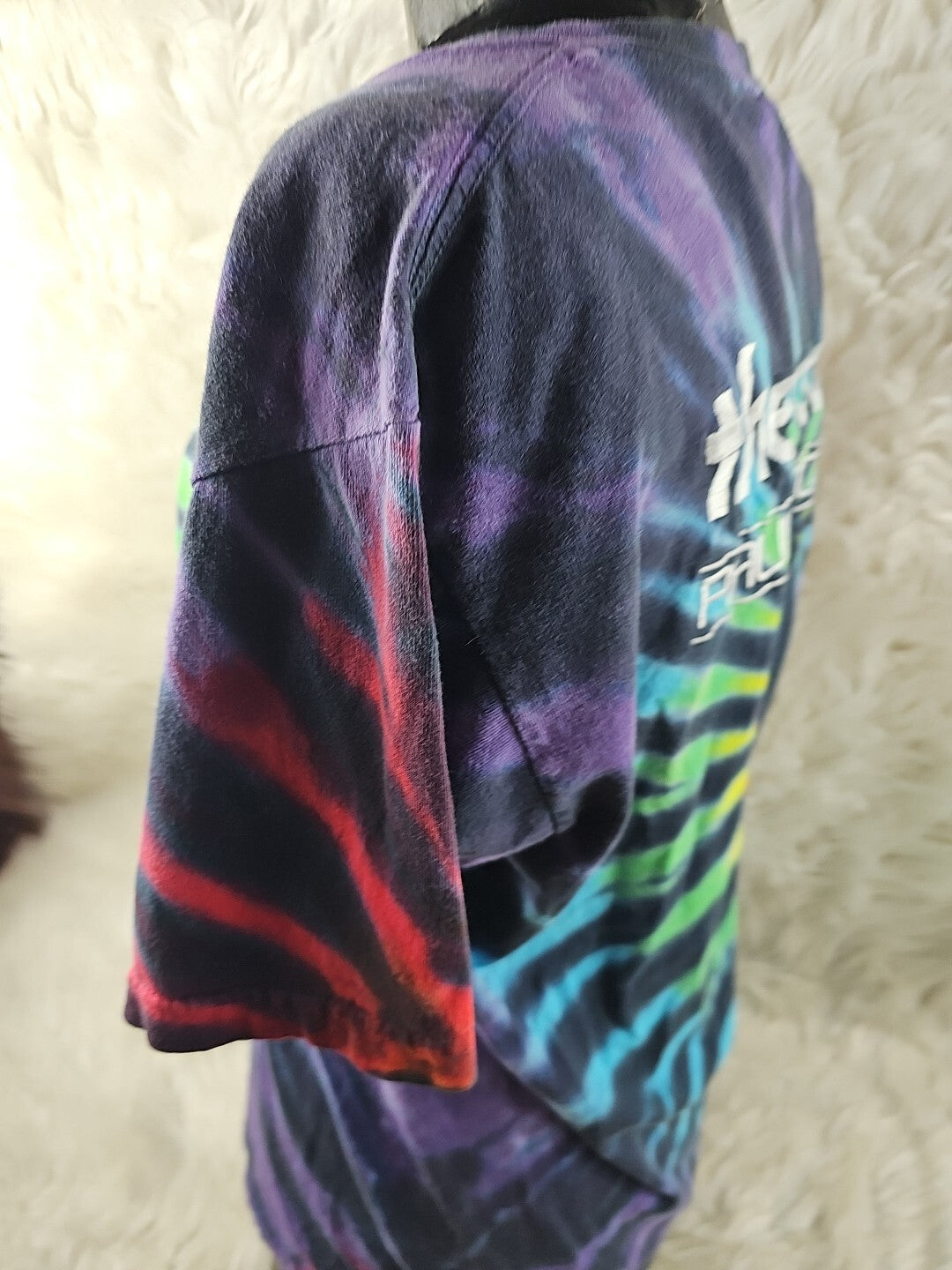 Vintage THE COLOR PAUL MITCHELL T-Shirt Sz Medium Tiedye Beautiful Colors