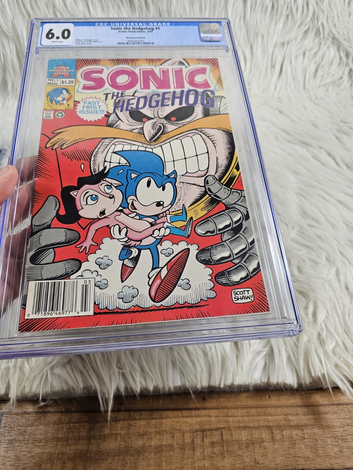 1993 - Archie Comics: Sonic the Hedgehog 0, 1, and 25 CGC Grading