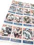 1986 - McDonald's Cards NFL New Orleans Saints (24) Blue Tab Unscratched MINT