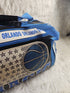 2000's - NBA Orlando Magic Leather Duffel Travel Bag Vintage Officially Licensed