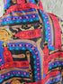 90s/80s - Funky Colorful EVR Windbreaker Jacket Large