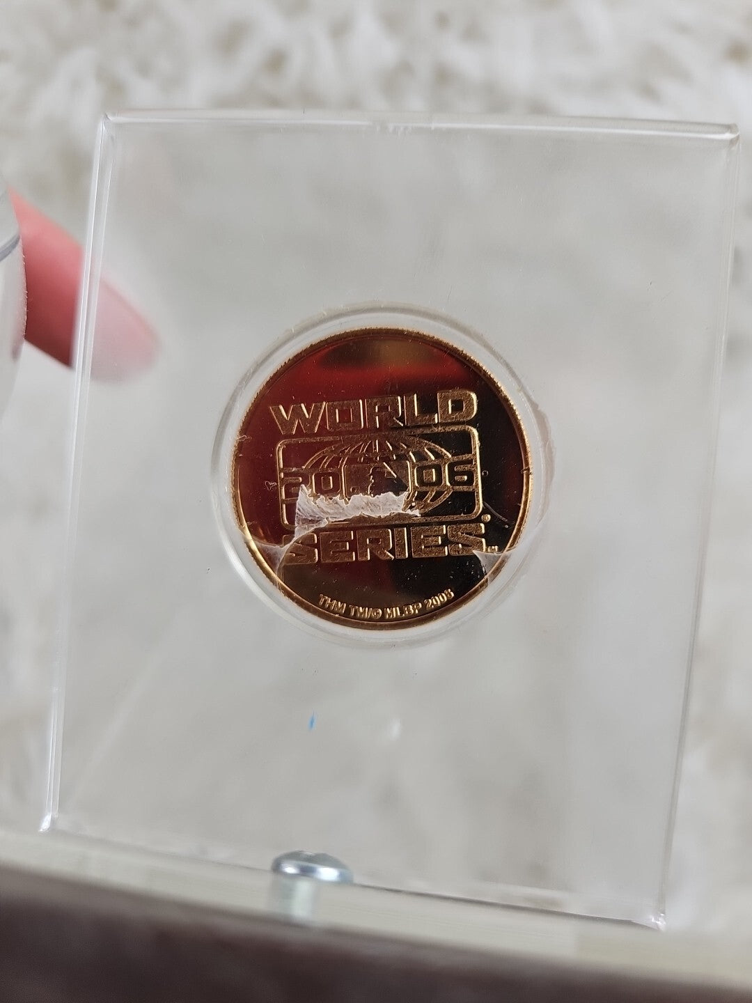 2006 World Series Champions St Louis Cardinals Medallion Coin With Baseball