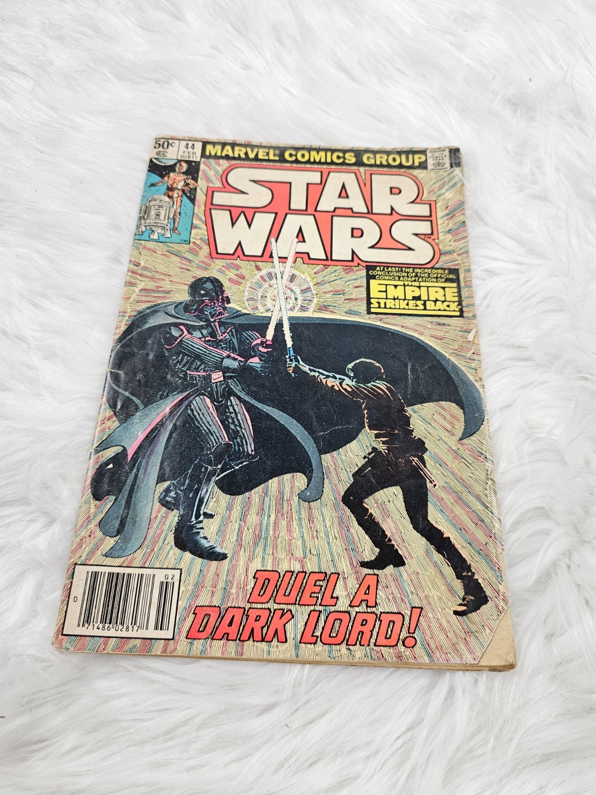 1980 - STAR WARS #44 Newsstand Marvel Comics the Empire Strikes Back Finale