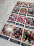 1986 - McDonald's Cards NFL New England Patriots (24) Blue Tab Unscratched MINT