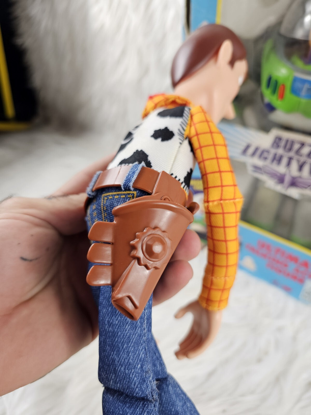 1995 - Toy Story Buzz Lightyear Ultimate Talking Figure And Modern Woody