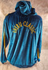 Vintage Rare IFBB Sheru Classics Jacket Mens India Small Track Fitness Blue