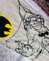 1980s - DC Comics: Batman Bath Beach Towel Batwave 55x28 100% Cotton