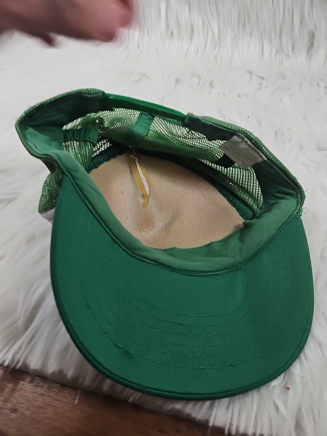 VINTAGE Green St Patrick's Day Today I'm Irish Tomorrow Hungover Trucker Hat