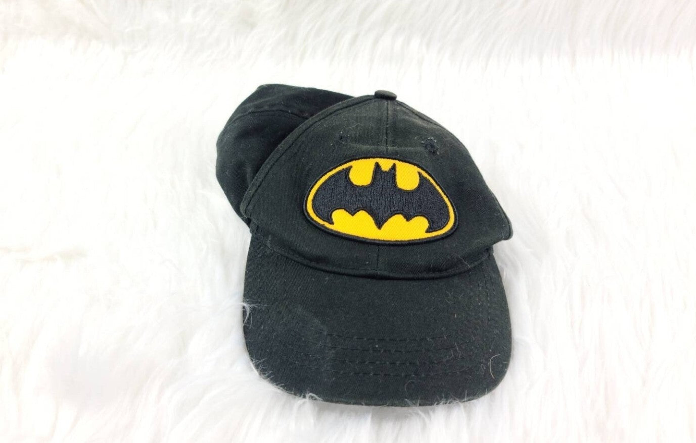 1991 - Batman and The Flash Snapback Hat, Yellow Black