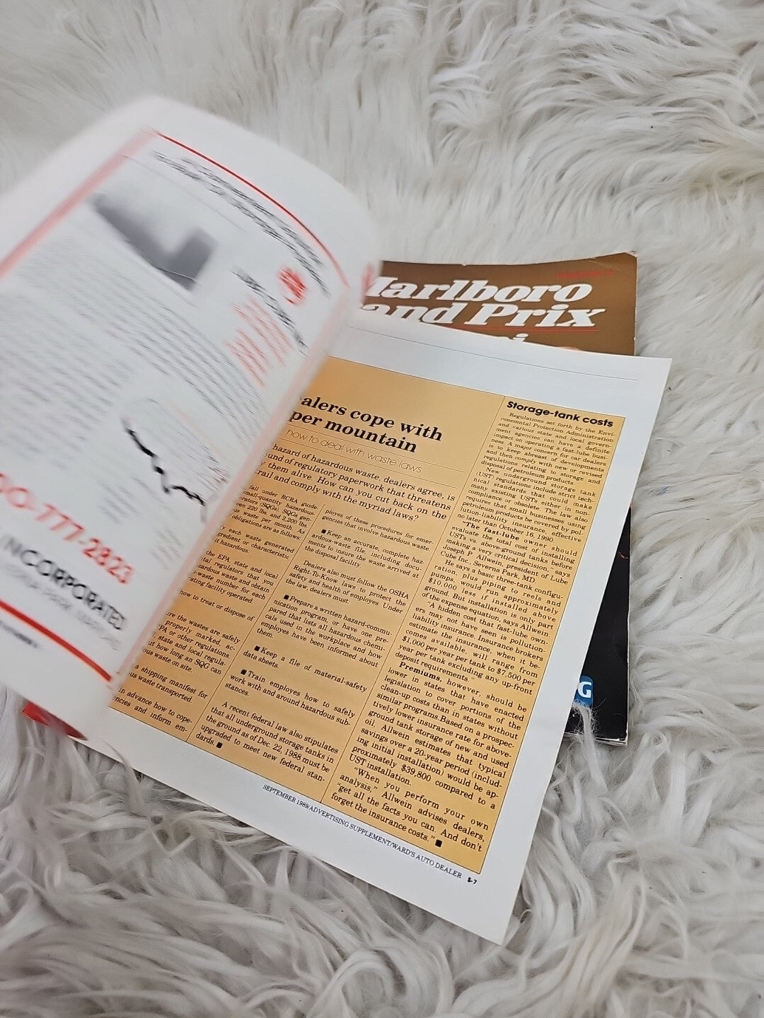 1997 - Marlboro Grand Prix Of Miami Cart/Indycar Racing Program And Fast Lube Mag