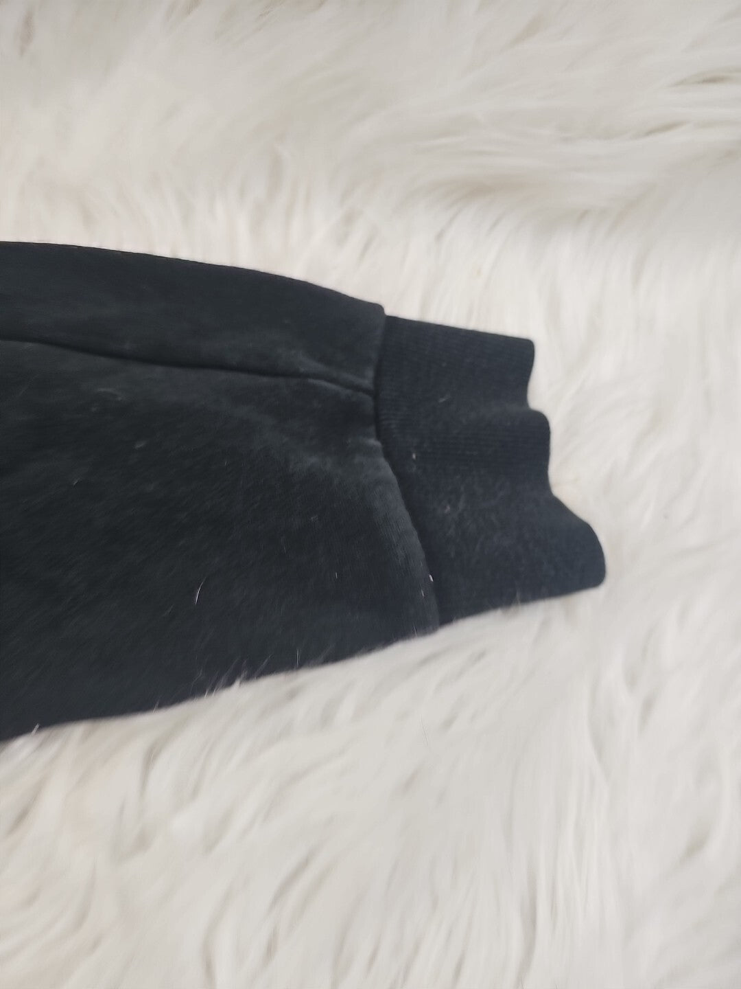 Vintage Fila Pants Kids Large Boys Black Jogger Sweatpants