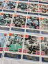 1986 - McDonald's Cards NFL Philadelphia Eagles (24) Blue Tab Unscratched MINT