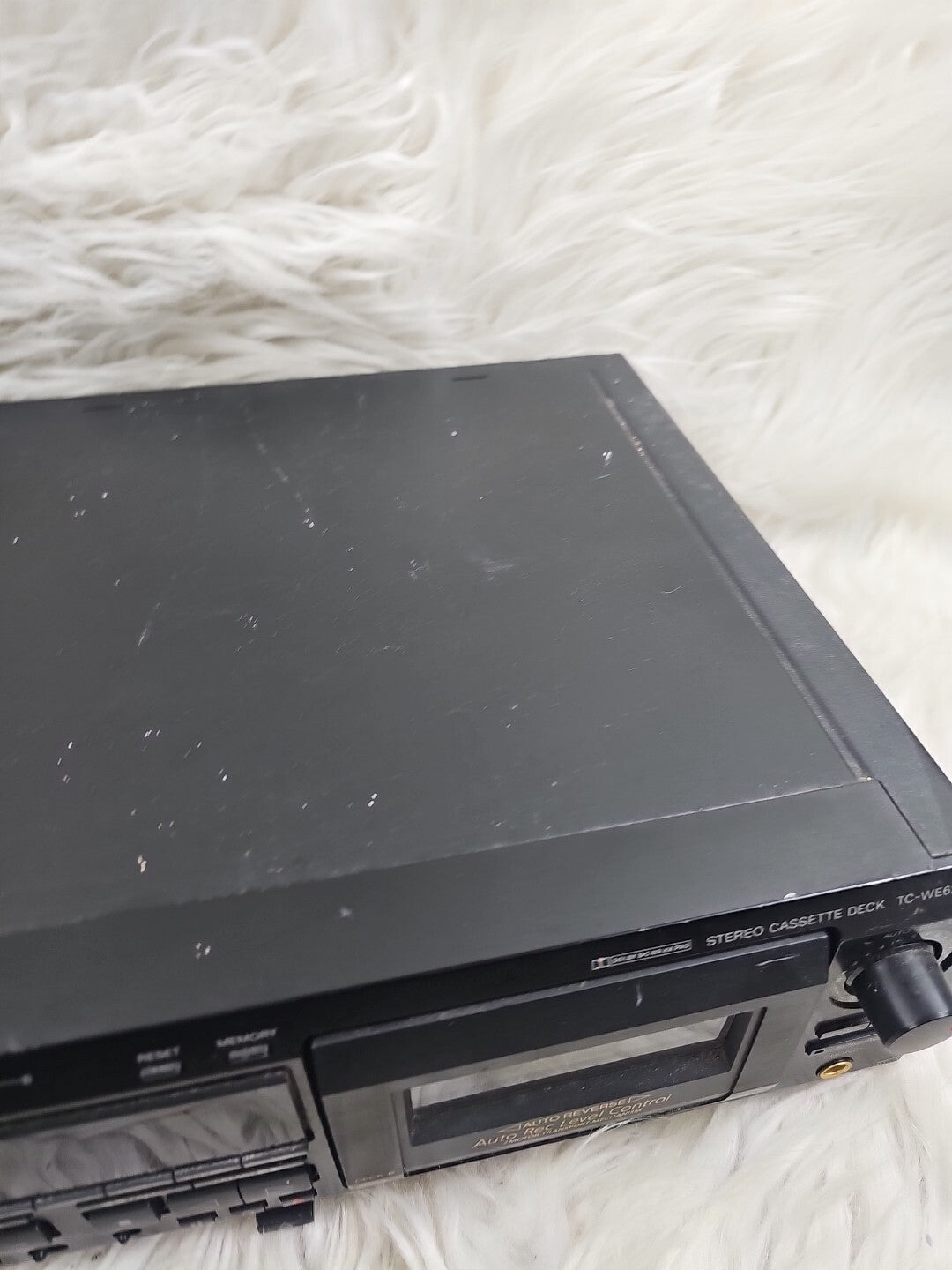 Sony Stereo Rare Cassette Deck TC-WE625 Dual Cassette, Auto Record