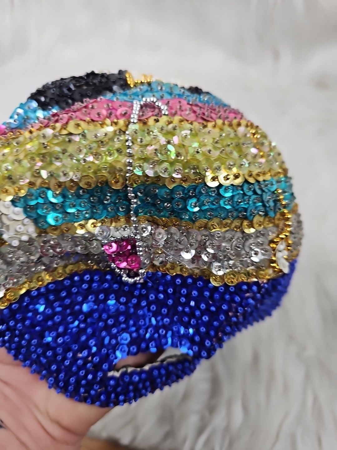 Vintage - All Sequin Funky Sparkle Hat Cap