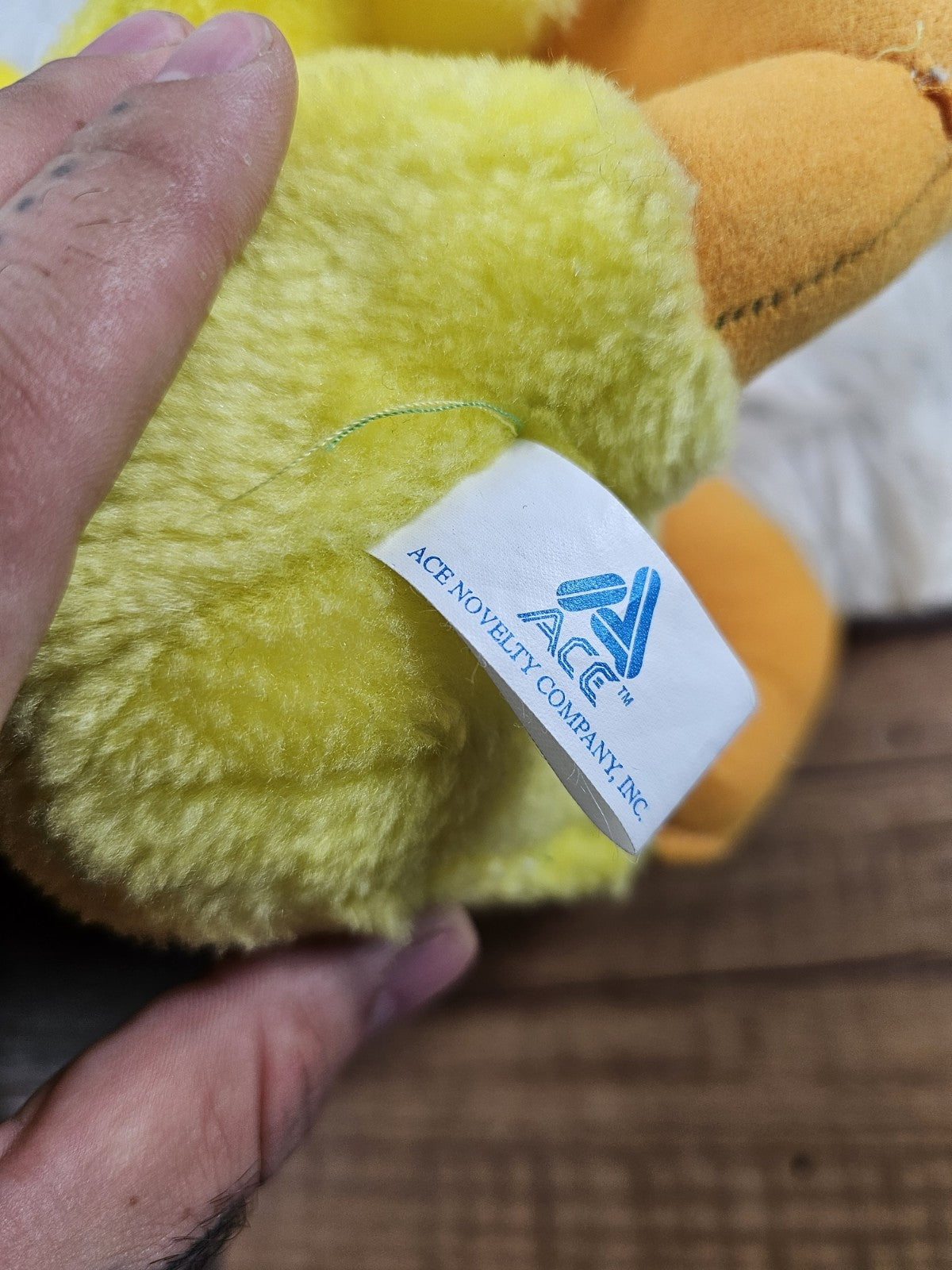 1995 - Ace Looney Tunes Tweety Bird Large 15" Plush EUC