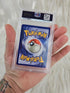 1999 - Pokemon Fossil - #12 Moltres Holo - PSA 7 Graded Trading Card