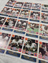 1986 - McDonald's Cards Cards NFL Chicago Bears Superbowl (24) Blue Tab Unscratched MINT