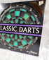 1994 - New Old Stock Arachnid Classic Dart Board 18 inch, 3 starter darts/tips