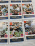 1986 Vtg McDonalds Cards NFL Washington Redskins (24) Blue Tab Unscratched MINT