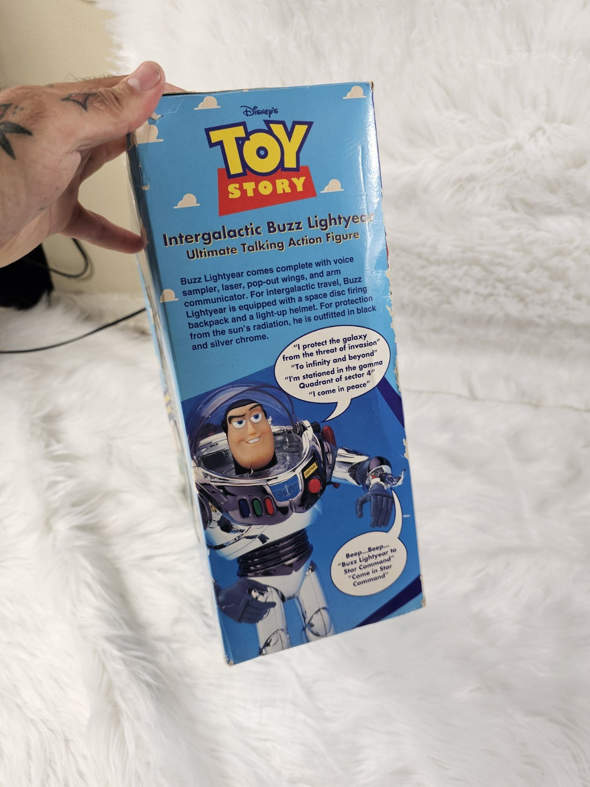 1995 - Disney: Toy Story CHROME INTERGALACTIC BUZZ Lightyear